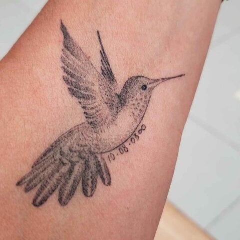 Mi tatuaje en GRATITUD a Candela, mi hija